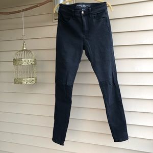 AE X4 High Rise Denim Jegging Size 6L